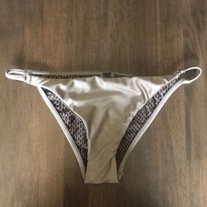 Rusty bikini bottoms - metallic golden brown